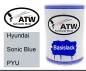 Preview: Hyundai, Sonic Blue, PYU: 500ml Lackdose, von ATW Autoteile West.